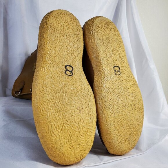 VTG Sorel Kaufman Chugalug Leather Winter Boots Rubber Soles Mens size 8 - Picture 12 of 16